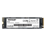  Ssd Patriot P310 Nvme M.2 2280 240gb Pcie Gen 3 X4 P310p240