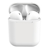 Audífono Inalámbrico Bluetooth Inpods 12 Manos Libres 5.0 Color Blanco