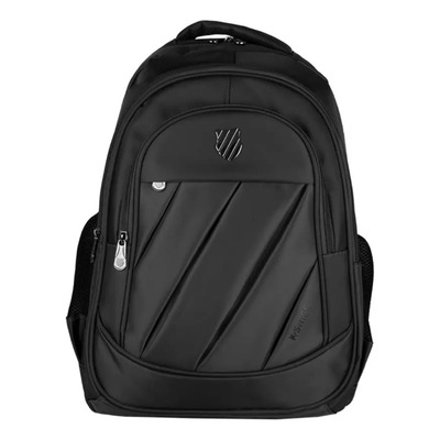 Mochila K-swiss Jhon Color Negro Diseño de la tela Liso | Meses sin interés