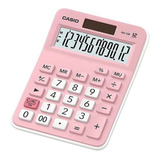 Calculadora Casio De Escritorio/ 12 Digitos/ Mx-12b Rosa