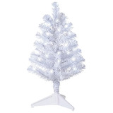 Árbol De Navidad Miniatura Blanco Preiluminado 2022, 1...