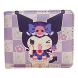 Billetera  Melody Kuromi O Cinnamoroll Con Sticker De Regalo