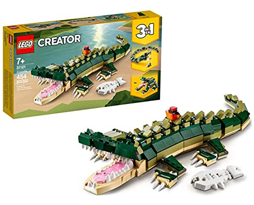 Juguete De Construcción Lego Creator 3en1 Con Cocodrilo 3112