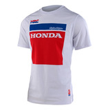 Playera Honda Rs 750 Ss Blanca Tld Original