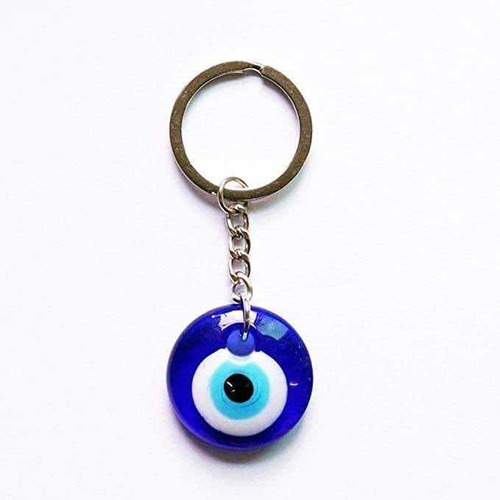 Llavero Ojo Turco De La Suerte Evil Eye Importado De Turquía