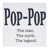 Mouse Pad Pop Pop The Man The Myth The Legend