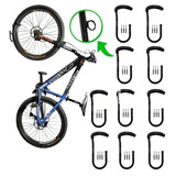 10 Gancho Pendurar Bicicleta Parede Suporte De Bike Vertical