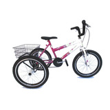 Bicicleta Triciclo Aro 20 - Florata