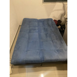 Futón Sofá Cama Azul