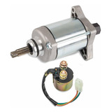 Motor De Arranque Con Relé Compatible Con Honda Rancher 420 