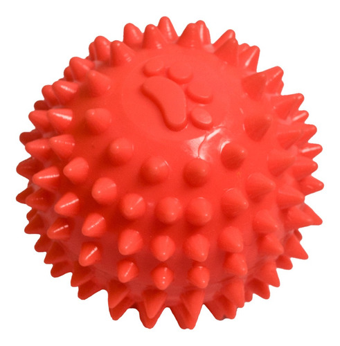 Juguete Pelota De Caucho Spiny Bordes Limpiadores Fancy Pets