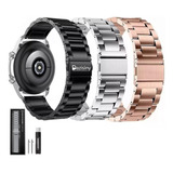 Correa De Acero Inoxidable Para Huawei Watch Gt/gt2 22/20mm