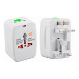 2x Adaptador Enchufe Universal De Viajero Internacional 