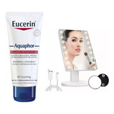 Eucerin Aquaphor Pomada 55ml Tubo+ Espejo Led + Regalo 