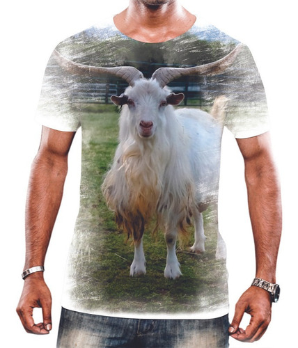 Camisa Camiseta Unissex Animal Cabra Cabrito Bode Fazenda 12
