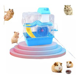 Jaulas Hamster Casa Para Hamster Bebedero Rueda Deslizar