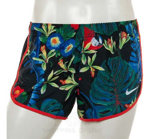Short Nike Running - Estampado Tropical