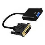 Adaptador Dvi-d Digital Dual Link 24+1 X Vga Dvi-m X Vga-f7