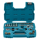 Juego De Dados Y Matraca De 3/8  23 Pzas Makita B65573