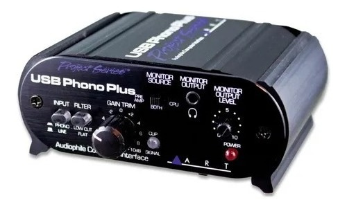 Art Usb Phono Plus Preamplificador Bandeja Salida Usb A-s