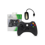 Controle Game Xbox E Pc Sem Fio Wireless Slim Joystick Y@h