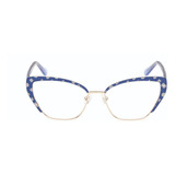 Lentes Ópticos Azul Guess Gu50122092