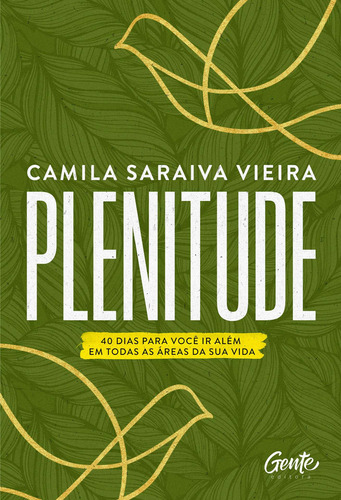 Livro Plenitude Camila Saraiva Vieira