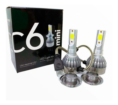 Kit Lampara Cree Led C6 Mini H1 H7 H11 9005 9006 H3 H27 881