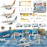 Liberty Imports 200 Piezas Deluxe Airport Terminal Kids Toy.