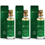 Kit 3 Perfumes Masculinos Apolo Da Amakha Paris - Promoção