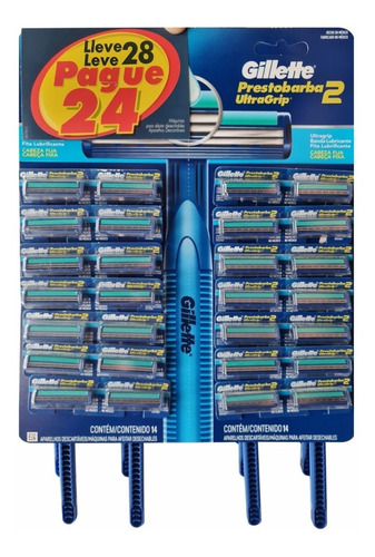 Rastrillo Gillette Prestobarba 28 