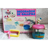 Decorador Galletas De Juguete Antiguo Usado Colección Barbi 