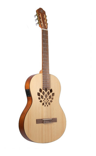 Guitarra Electroacustica Gc-39-pro-slim Bamboo Clasic+ Funda