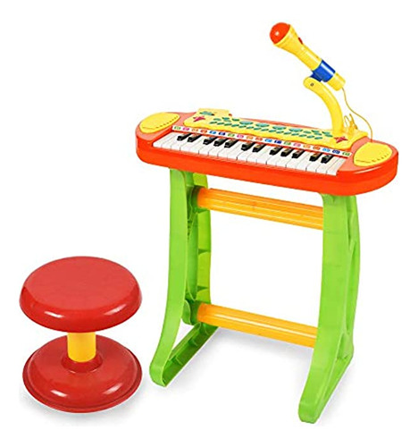Baoli - Piano De 31 Teclas Para Niños Con Transmisión De Gr