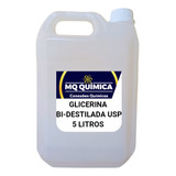 5 Litros Glicerina Bi-destilada Usp 100% Vegetal