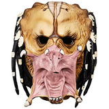 Máscara De Látex Deluxe De Depredador Adultos