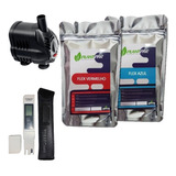 Kit Nutriente Hidroponia + Bomba 1000c + Condutivimetro