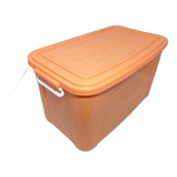 Caja Organizadora Apilable 20lts Plástica Colores Varios