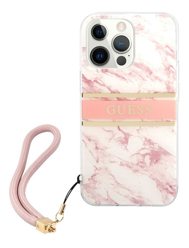 Funda Guess Marble Stripe Compatible Con iPhone 14