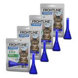 Combo 4 Frontline Topspot Gatos Antipulgas E Carrapatos