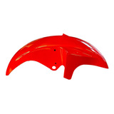 Salpicadera Delantera Para Yamaha Yb 125 Roja Con Soport