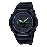 G Shock Ga 2100rgb 1a Oak Rainbow Original Colorido Espectro