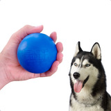 Brinquedos Para Cachorro Bola Para Cachorro Raça Grande 80mm Cor Azul
