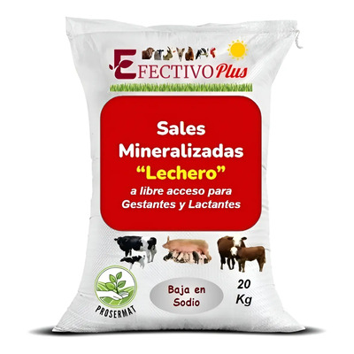 Sales Minerales Prosermat para Ganado Lechero Sabor Melaza 10kg | Envío gratis