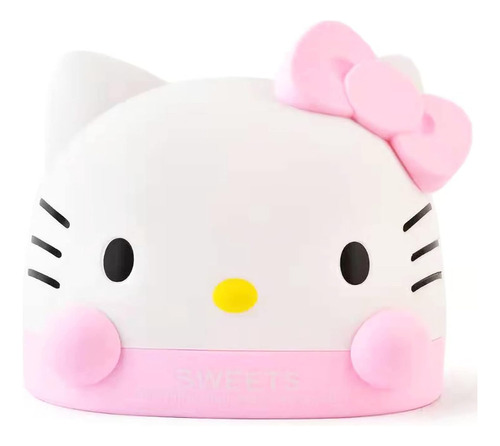 Caja De Pañuelos Kawaii Pink Kitty Para Sala De Estar, Dormi