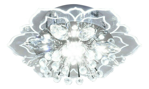 Lámpara Colgante Moderna De Cristal Led De 9 W Con Forma De