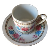 Set Pocillos Café X 6 Con Platos Porcelana China