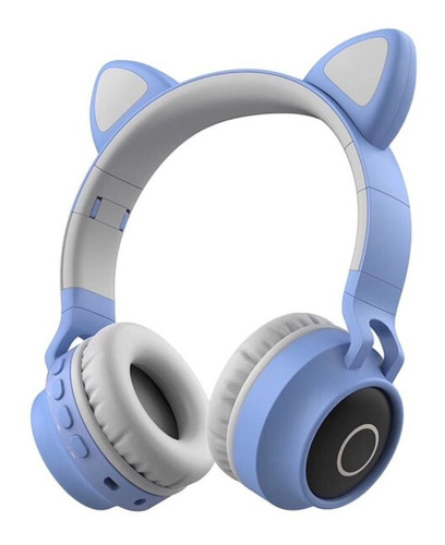 Audifonos Diadema Gato Inalambrico Bluetooth