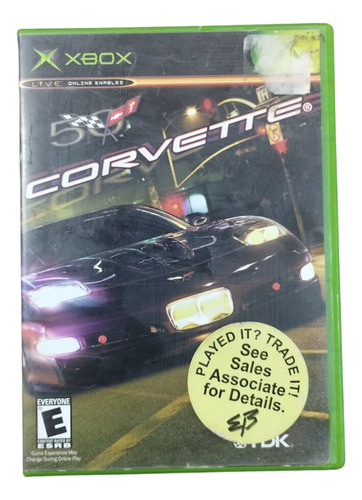 Corvette Juego Original Xbox Clasica