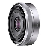 Lente Sony Sel16f28 De 16 Mm F / 2.8 Para Camaras Serie Nex